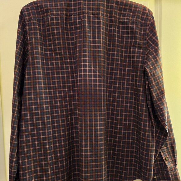 Women's Chaps plaid cotton shirt; long sleeved; size XL - Picture 3 of 3